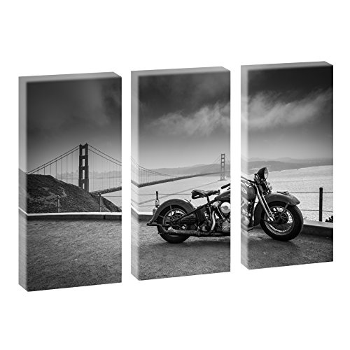 San Francisco-Blick über die Bucht-Harley |...