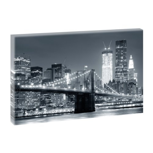 New York Brooklyn Bridge | Panoramabild im XXL Format |...