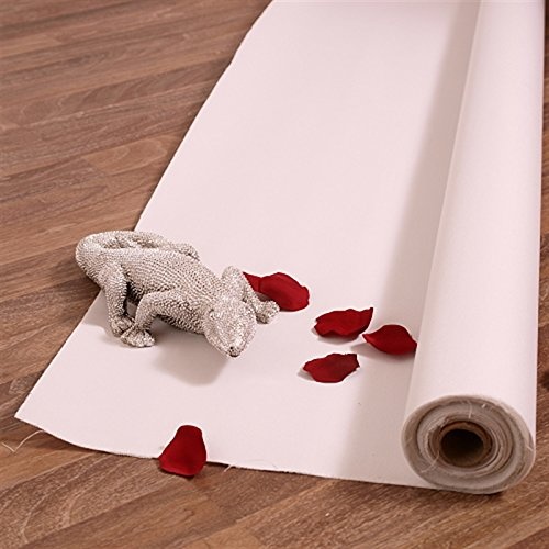 LEINWAND AUF ROLLE BK PREMIUM 100% Baumwolle 280g/m² 1,6x10m malfertig grundiert mit Gesso