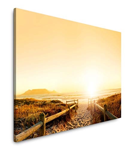 Paul Sinus Art Sonnenuntergang am Strand 40 x 60 cm...