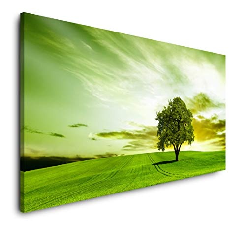 Paul Sinus Art Baum im grünen 120x 60cm Panorama...