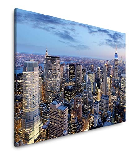 Paul Sinus Art New York in der Nacht 100 x 70 cm...
