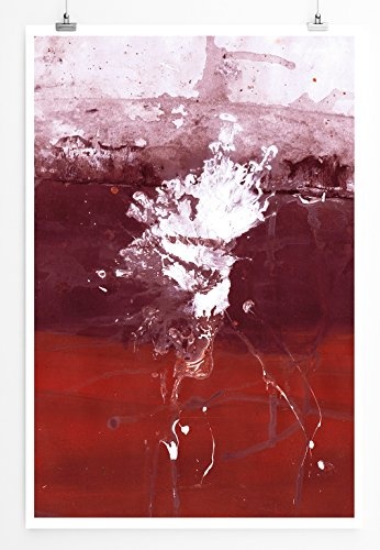 Fische im Teich - modernes abstraktes Bild Sinus Art - Bilder, Poster und Kunstdrucke