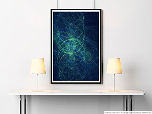 Spiral - modernes abstraktes Bild Sinus Art - Bilder, Poster und Kunstdrucke