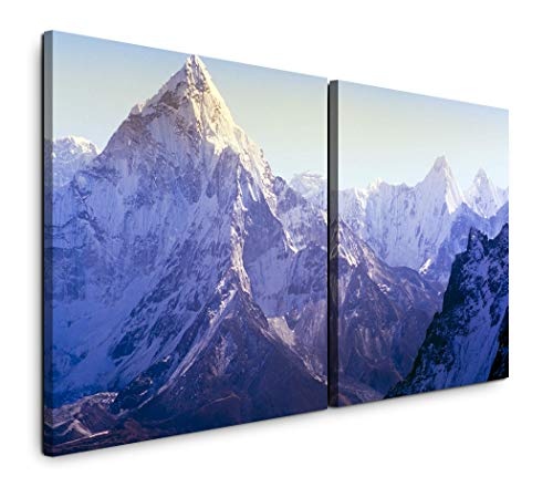 Paul Sinus Art GmbH schneebedeckter Himalaya 120x60cm - 2...