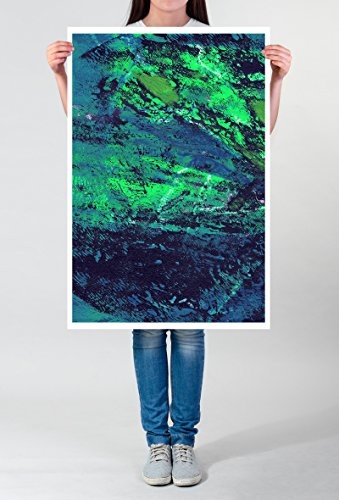Secrets of Green Eyes - modernes abstraktes Bild Sinus Art - Bilder, Poster und Kunstdrucke