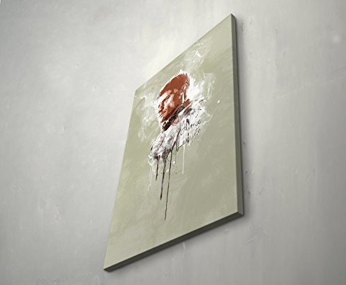 Jaime Lannister 90x60cm Paul Sinus Art Splash Art Wandbild auf Leinwand color