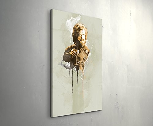 Tyrion Lannister 90x60cm Paul Sinus Art Splash Art Wandbild auf Leinwand color