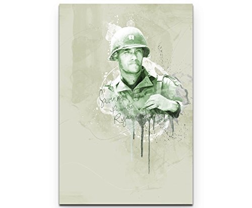 Der Soldat James Ryan 90x60cm Paul Sinus Art Splash Art...