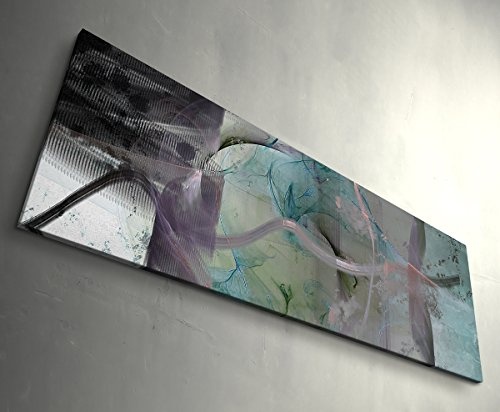 Hummingbird Heartbeat - Kunstdruck auf Leinwand gerahmt 150x50cm