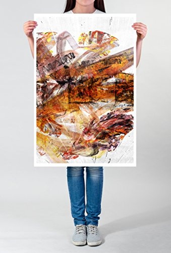 Auf dem Feld - modernes abstraktes Bild Sinus Art - Bilder, Poster und Kunstdrucke