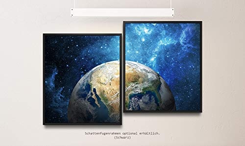 Paul Sinus Art Erde im Weltall 130 x 90 cm (2 Bilder ca....