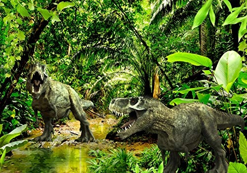 murando - Fototapete selbstklebend Dinosaurier 98x70 cm decor Tapeten Wandtapete klebend Klebefolie Dekofolie Tapetenfolie - Tiere Tropisch g-C-0096-a-a