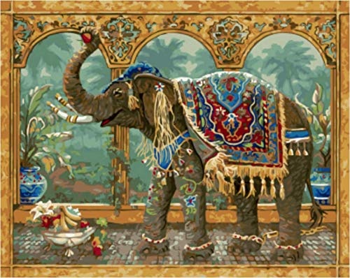 liyanwutm Oil Painting by Numbers Elephant...
