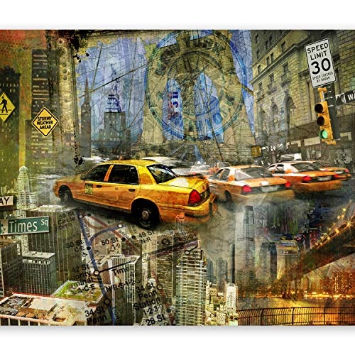 murando - Fototapete 350x256 cm - Vlies Tapete - Moderne Wanddeko - Design Tapete - Wandtapete - Wand Dekoration - New York 10110904-3