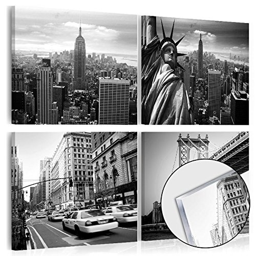 murando - Acrylglasbild New York 80x80 cm - Bilder...