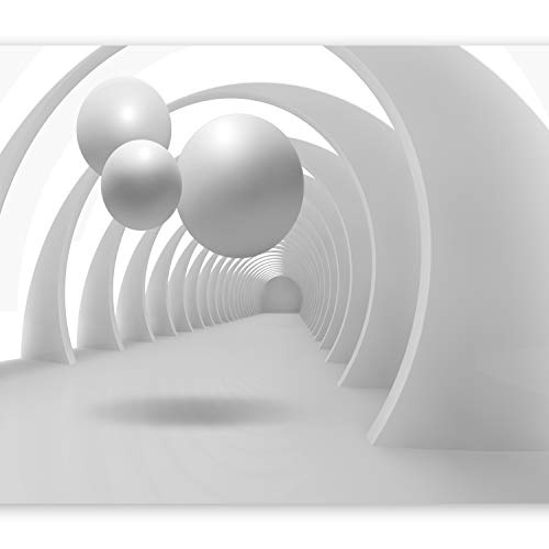 murando - Fototapete 3D 400x280 cm - Vlies Tapete - Moderne Wanddeko - Design Tapete - Wandtapete - Wand Dekoration - Abstrakt Kugeln Architektur a-B-0034-a-a