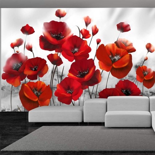 murando - Fototapete 350x256 cm - Vlies Tapete - Moderne Wanddeko - Design Tapete - Wandtapete - Wand Dekoration - Blumen 10110906-23
