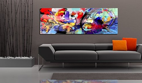 murando - Acrylglasbild Abstrakt 135x45 cm - Bilder Wandbild - modern - Decoration a-A-0279-k-a
