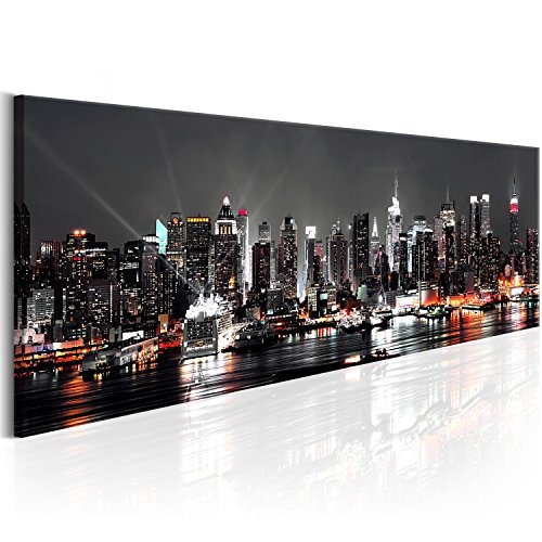 murando - Acrylglasbild New York 120x40 cm - Bilder Wandbild - modern - Decoration City Stadt d-B-0055-k-a