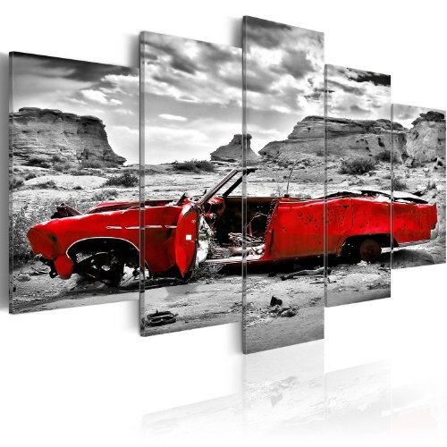 murando - Acrylglasbild Auto 200x100 cm - 5 Teilig -...