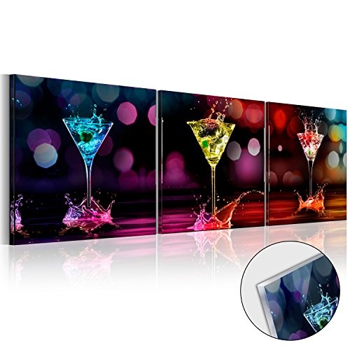 murando - Acrylglasbild Glass 120x40 cm - Bilder Wandbild - modern - Decoration KÜCHE Glass 030207-34