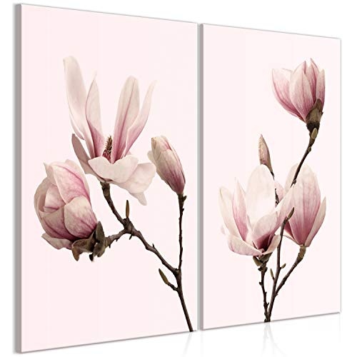 murando Bilder auf Vlies Leinwand Blumen Magnolien 80x60...