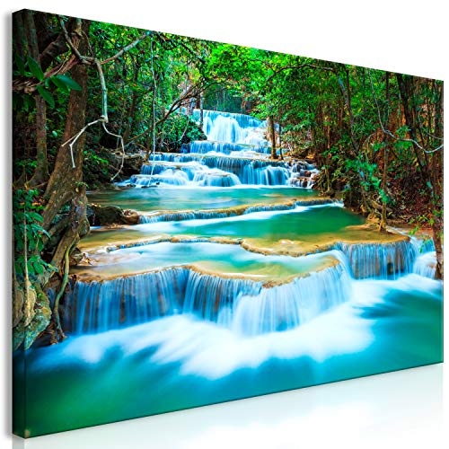 murando Mega XXXL Wasserfall Wandbild 160x80 cm -...