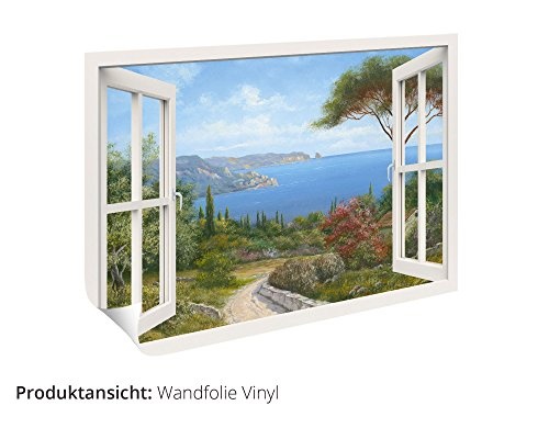 Artland Qualitätsbilder I Wandtattoo Wandsticker Wandaufkleber 40 x 30 cm Landschaften Gewässer Foto Sepia B0XU Augenblicke der Ruhe