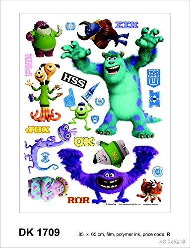 Wand Sticker DK 1709 Disney Monsters