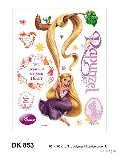 Wand Sticker DK 853 Disney Rapunzel