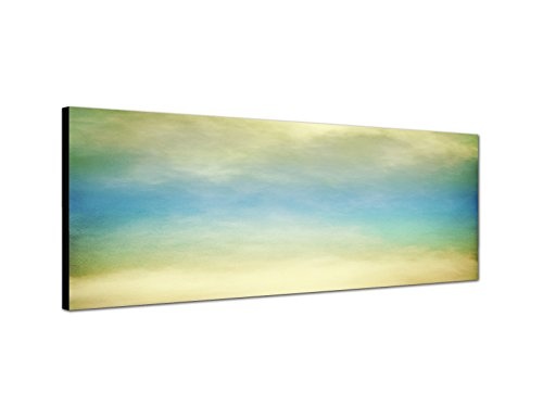 Augenblicke Wandbilder Keilrahmenbild Wandbild 150x50cm Nebel Wolken Hintergrund Vintage Texture