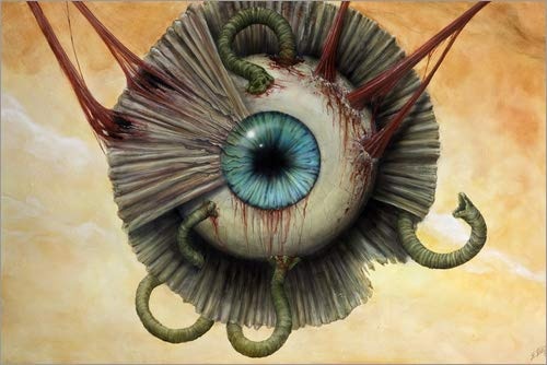Posterlounge Acrylglasbild 60 x 40 cm: Der infizierte Blick von Stefan Bleyl - Wandbild, Acryl Glasbild, Druck auf Acryl Glas Bild