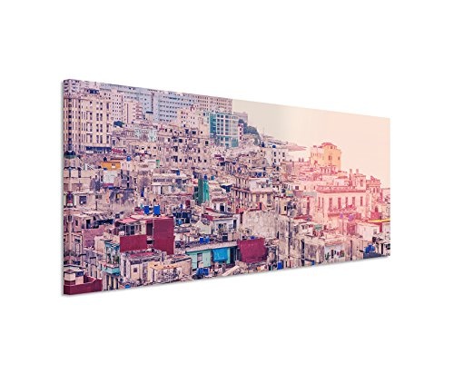 Wunderschönes Wandbild 150x50cm Bild von Havana, Kuba