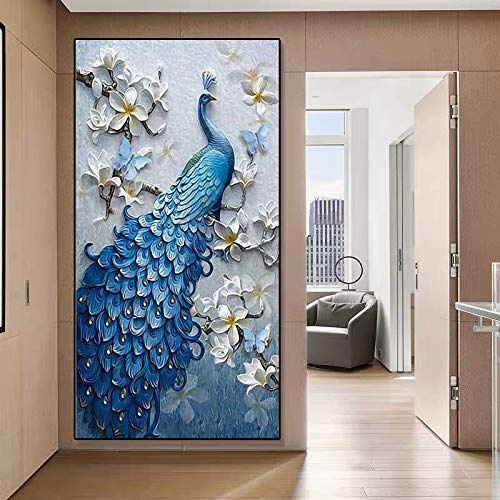 Dekoration Malerei Modernen Minimalistischen Korridor Gang Vertikales Wandbild Glück Feng Shui Nordic Wohnzimmer Wandmalerei Schmuck Lotus 40 * 80 Cm / 10 Mm