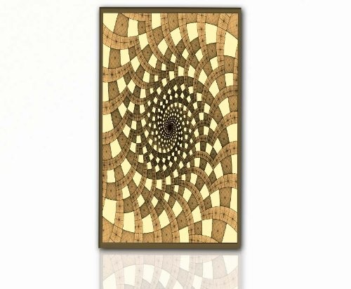 LOUNGE Time Wandbild (timber1_60x100cm) abstraktes Muster...