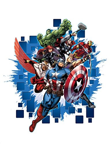 AG Design Marvel Captain America Wand Sticker, 1 Teil,...