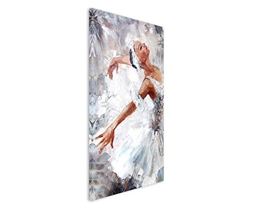 Paul Sinus Art Fotoleinwand 90x60cm Bild - Ballerina