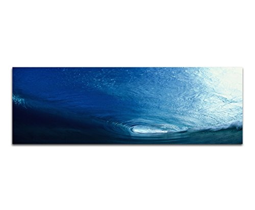 Augenblicke Wandbilder Keilrahmenbild Wandbild 150x50cm Meer Wasser Strudel