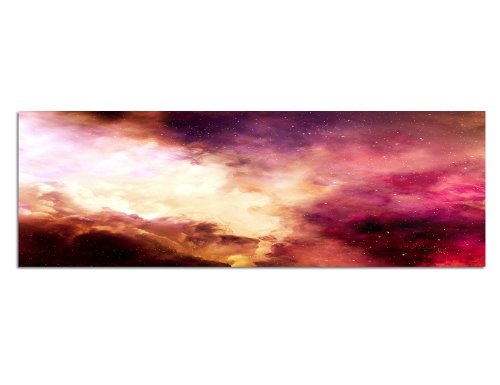 Augenblicke Wandbilder Keilrahmenbild Wandbild 150x50cm Weltall Planet Erde Galaxie