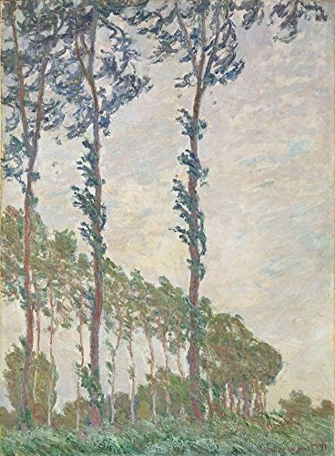 JH Lacrocon Claude Monet - Folge Von Pappeln Im Wind...