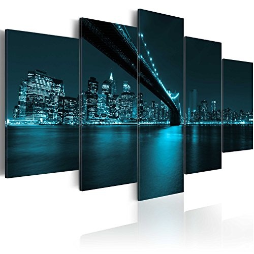murando - Bilder New York 200x100 cm Vlies Leinwandbild 5...