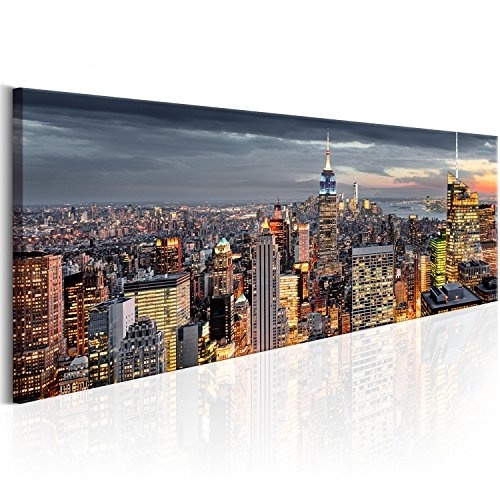 murando - Acrylglasbild New York 120x40 cm - Bilder Wandbild - modern - Decoration d-B-0068-k-d