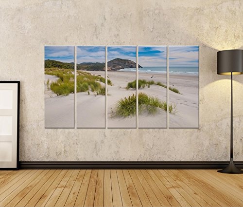 islandburner Bild Bilder auf Leinwand Dünen Cornwall Meer Sand Poster, Leinwandbild, Wandbilder