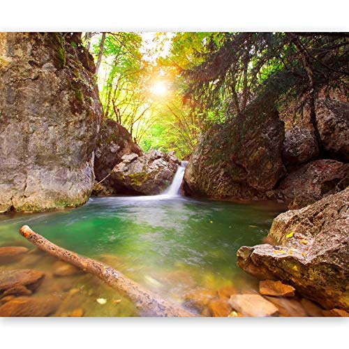 murando - Fototapete Wasserfall 250x193 cm - Vlies Tapete...