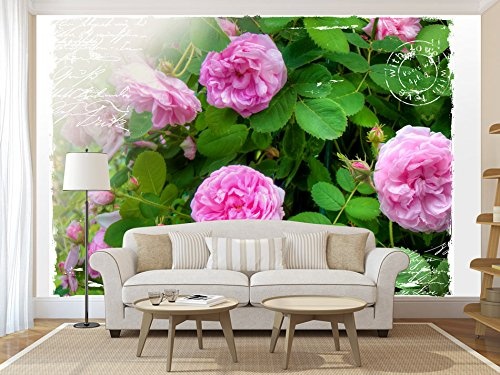 murando - Fototapete 300x210 cm - Vlies Tapete - Moderne Wanddeko - Design Tapete - Wandtapete - Wand Dekoration - Natur Blumen Garten b-A-0029-a-a
