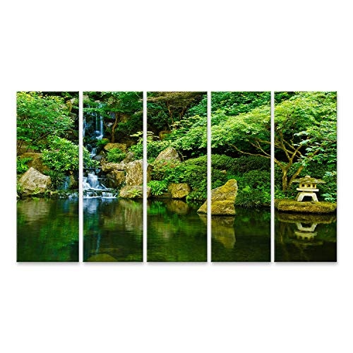 Bild auf Leinwand Portland Japanischer Garten Wandbild...
