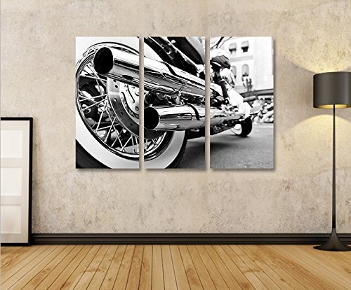 islandburner Bild Bilder auf Leinwand Harley V3 Motorrad...