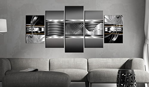murando - Bilder 200x100 cm Vlies Leinwandbild 5 TLG Kunstdruck modern Wandbilder XXL Wanddekoration Design Wand Bild - Abstrakt 020101-254