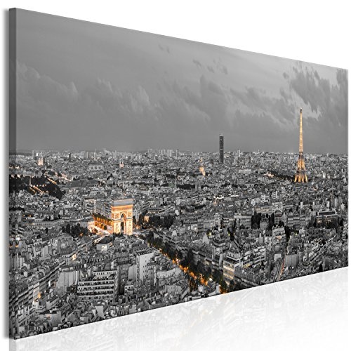 murando - Bilder Paris 135x45 cm Vlies Leinwandbild 1 TLG Kunstdruck modern Wandbilder XXL Wanddekoration Design Wand Bild - City Straßen Stadt d-B-0219-b-a